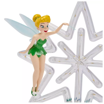 Disney Parks Tinker Bell Light-Up Christmas Tree Topper Peter Pan New with Tag