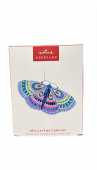 Hallmark 2024 Keepsake Brilliant Butterflies Christmas Ornament New with Box
