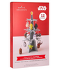 Hallmark Star Wars Countdown Calendar Christmas Tree Set With 12 Mini Ornaments