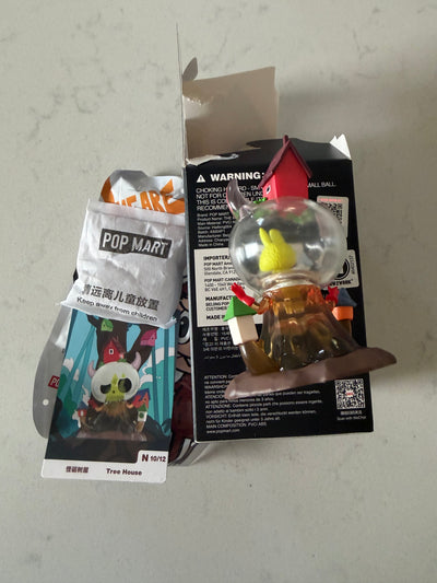 Pop Mart Labubu The Monsters Almost Hidden Tree House Figure USA SELLER New
