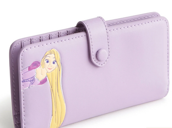 Vera Bradley Disney Tab Wallet Rapunzel On Purple Rhapsody Leather New With Tag