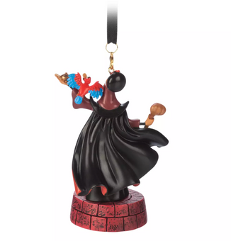 Disney Parks Aladdin's Jafar Villains Sketchbook Christmas Ornament New With Tag
