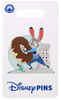 Disney Parks Judy Hopps And Fru Fru Donut Zootopia Pin New with Card