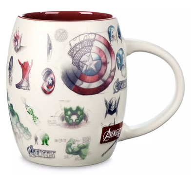 Disney Parks Avengers by Heroes and Villains 60th Coffee Mug New with Tag