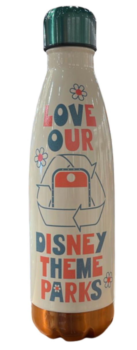 Disney Parks Love our Disney Theme Parks Water Bottle New With Tag