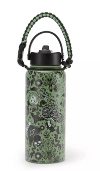 Disney Parks Madame Leota Stainless Water Bottle Carrier Haunted Mansion New