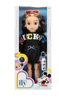 Disney ILY 4EVER Mickey Inspired 18” Doll Blonde Hair/Blue Eyes Toy New W Box