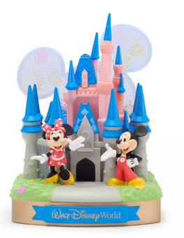 Disney Parks Mickey Minnie Mouse Cinderella Castle Coin Bank WDW New With Tag