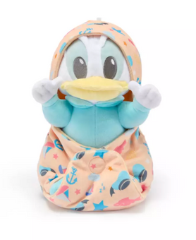 Disney Parks Donald Duck Plush with Blanket Pouch Babies 11'' New With Tag