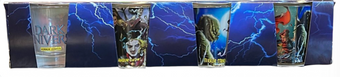 Universal Studios Dark Universe Epic Multi Character Shot Glass Set New With Tag