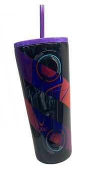 Disney Parks TRON Lightcycle Run Tumbler with Straw New with Tag