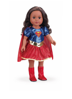 My Life As Super Girl 18- inch Doll, Brown Hair, Brown Eyes Toy New with Box