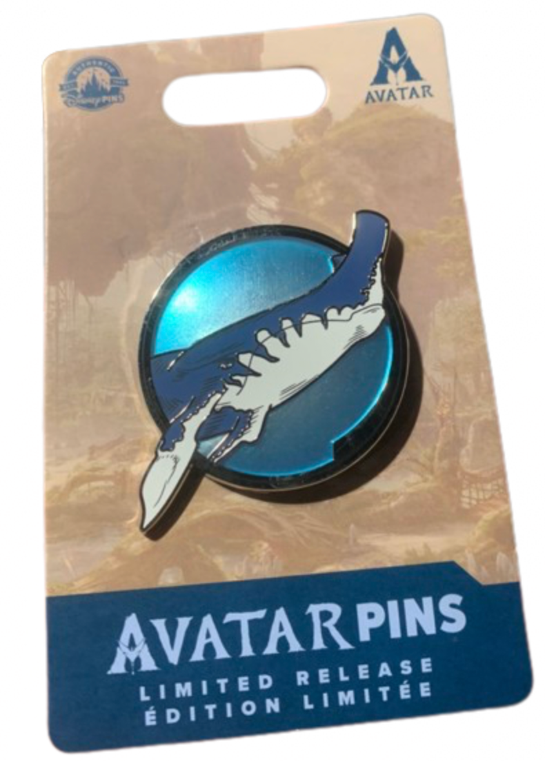 Disney Parks Pandora Avatar Way of Water Circle Blue Limited Pin New with Card