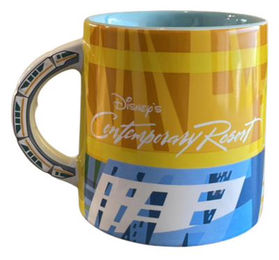Disney Parks Incredibles Contemporary Resort Monorail Coffee Mug New With Tag