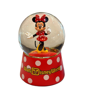 Disney Parks WDW Signature Collectibles Minnie Mouse Snow Globe New with Tag