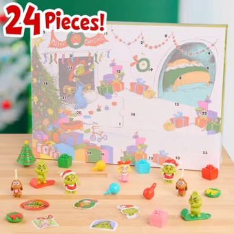 The Grinch 24-Day Christmas Toy Advent Calendar 2026 New With Box