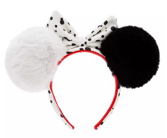Disney Parks Cruella De Vil Ear Headband for Adults 101 Dalmatians New With Tag