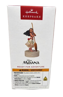 Hallmark Disney Moana Ready for Adventure Musical Christmas Ornament New