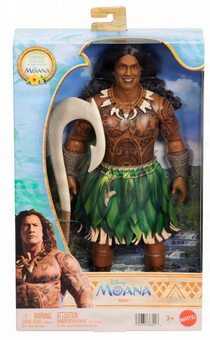 Mattel Disney Moana Maui Doll Accessories Live Action Movie Toy New With Tag