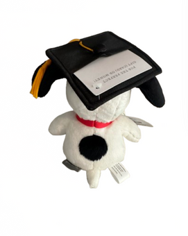 Hallmark Peanuts Snoopy Plush 2025 Graduation Gift Card Holder New with Tag