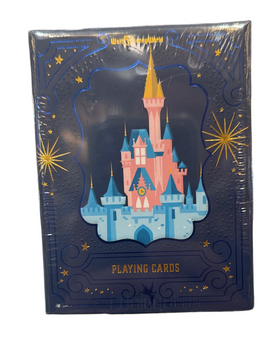 Disney Parks Walt Disney World Cinderella Castle Playing Cards Toy New With Box