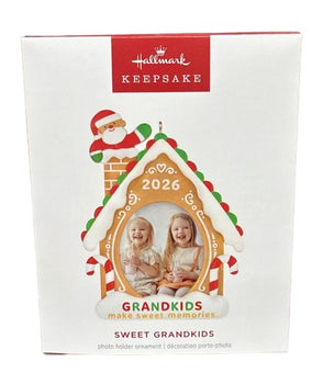 Hallmark Sweet Grandkids 2026 Photo Frame Christmas Ornament New With Box