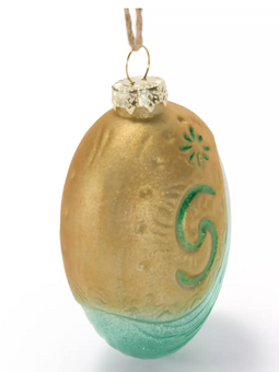 Disney Parks The Heart of Te Fiti Glass Christmas Ornament – Moana New With Tag