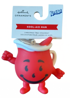 Hallmark Kool-Aid Man Christmas Ornament Shatterproof New Wit Tag