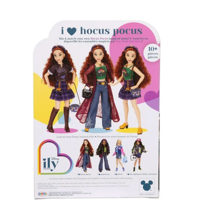 Disney ily 4EVER Ily I Love Hocus Pocus Deluxe Fashion Doll New