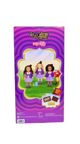 My Life As Willy Wonka Posable 18-inch Doll, Brunette Hair, Brown Eyes New Box
