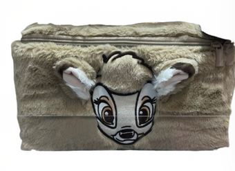 Disney Parks Soft Plush Fluffy Bambi Wallet New with Tag