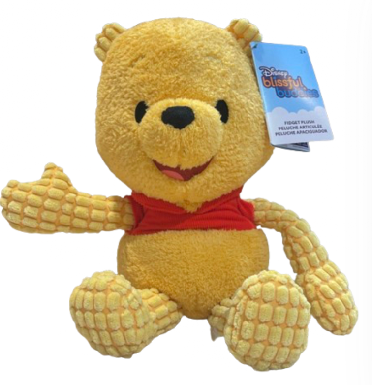 Disney Parks Blissful Buddies Fidget Plush Winnie the Pooh New With Tag