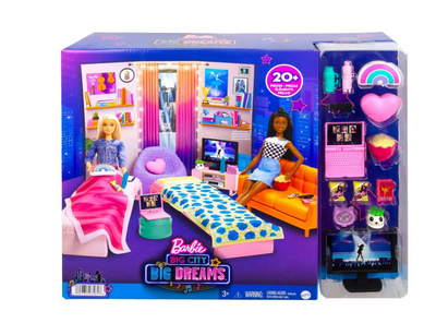Barbie Big City Big Dreams Dorm Room Playset Toy New with Box