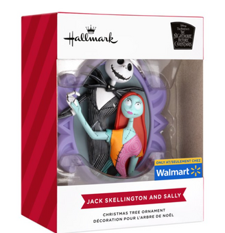 Hallmark Disney The Nightmare Before Chirstmas Jack and Sally Christmas Ornament