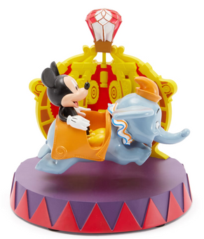 Disney Parks Mickey Mouse on Dumbo the Flying Elephant Mini Figure New