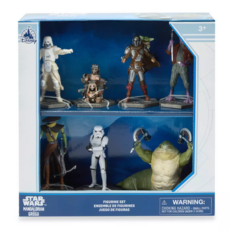 Disney Parks Star Wars The Mandalorian and Grogu Figure Set Playset Play Set New