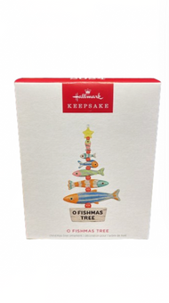 Hallmark 2024 Keepsake O Fishmas Tree Christmas Ornament New with Box