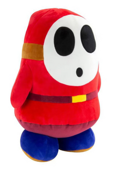 Club Mocchi Mocchi Super Mario Shy Guy Mega 15" Plush Toy New With Tag
