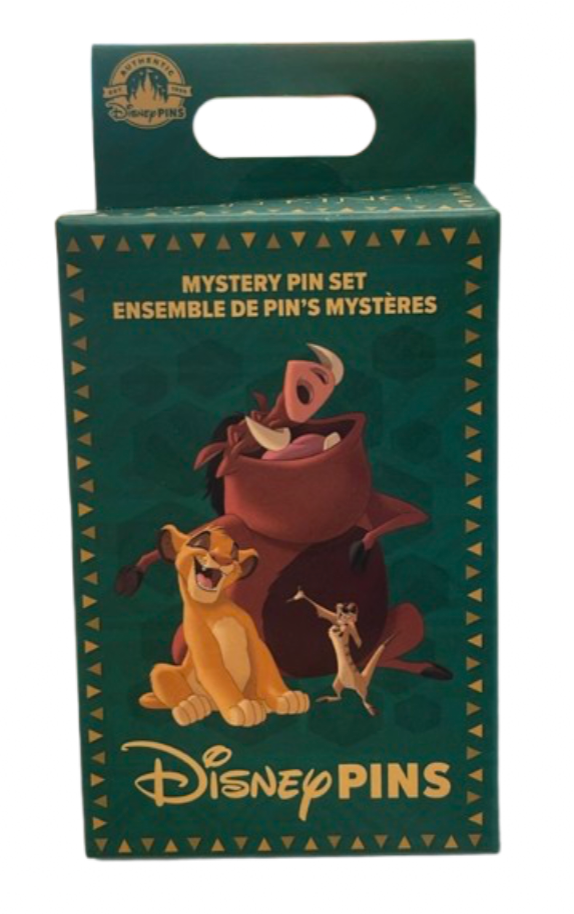 Disney Parks Laughing Characters Lion King 30th Mystery Pin Set Sealed New