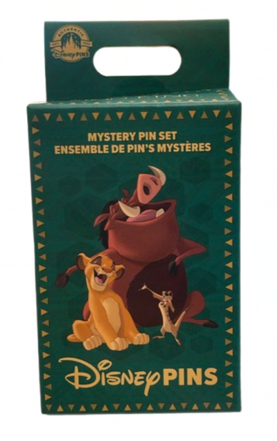 Disney Parks Laughing Characters Lion King 30th Mystery Pin Set Sealed New