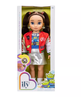 Disney ILY 4EVER 18" Toy Story Inspired Doll Brunette Hair/Blue Eyes New w Box