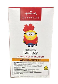 Hallmark Minions Otto’s Merry Mayhem Christmas Ornament New W Box