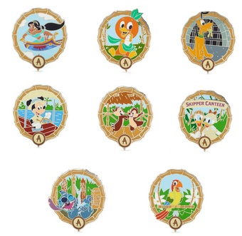 Disney Parks Adventureland Mystery Pin Set Sealed New