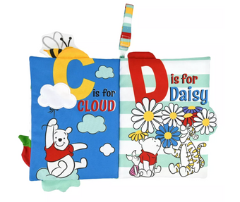 Disney Baby Winnie the Pooh Deluxe Soft Book ABC's with Pooh New with Tag