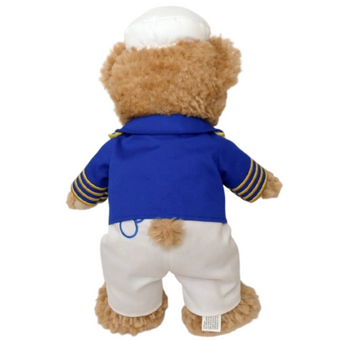 Disney Cruise Line Captain Duffy Bear 15inc Hidden Mickey Plush New With Tag