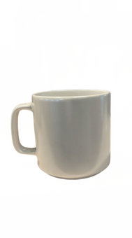 Disney Parks Walt Disney World Gold Logo White Ceramic Coffee Mug New