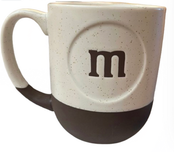 M&M's World Heritage Embossed Lentil Coffee Mug New