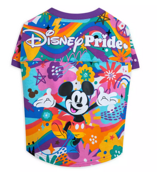 Disney Parks Mickey Mouse Spirit Jersey Pets Pride Collection M New With Tag