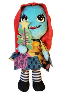 Disney The Nightmare Before Christmas Sally Holiday Plush w Christmas Tree New