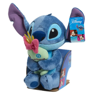 Disney Classics Lil Friends Stitch and Scrump Plush Toys, 12.5 in New with Tag